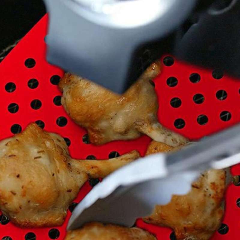 Silicone Air Fryer Mat Fryer Lining Air Fryer Silicone Accessory Mat