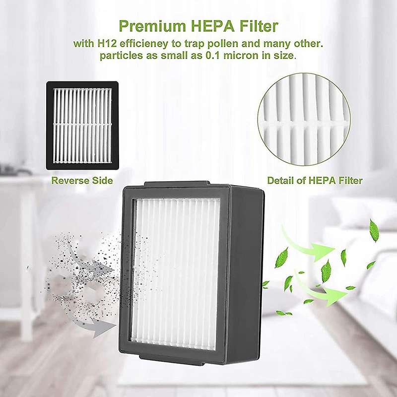 10-pack Replacement Parts Filters Compatible with Irobot Roomba