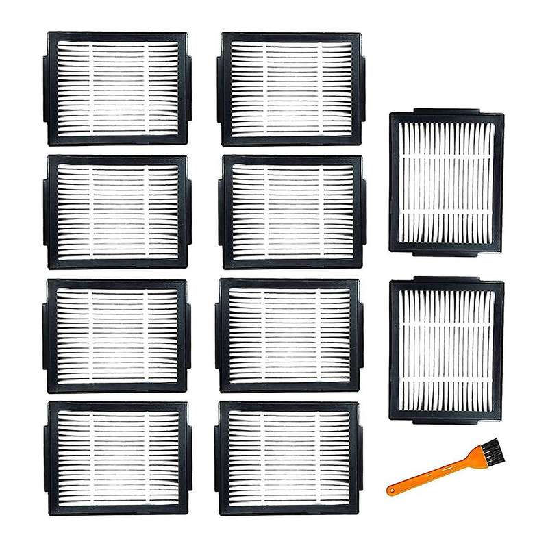 10-pack Replacement Parts Filters Compatible with Irobot Roomba