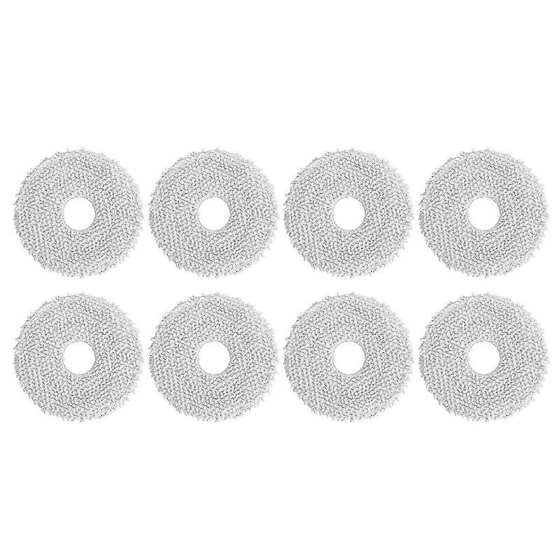 For Mijia Sweeping Robot Mop Rag Cloth Accessories 8 Mops