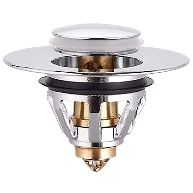 Stainless Steel Drain Strainer Hinged Filter with Spherical Core
