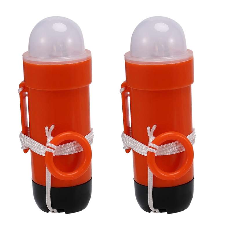 2pcs Led Life Jacket Emergency Light Surf Life Jacket Light Sea Water