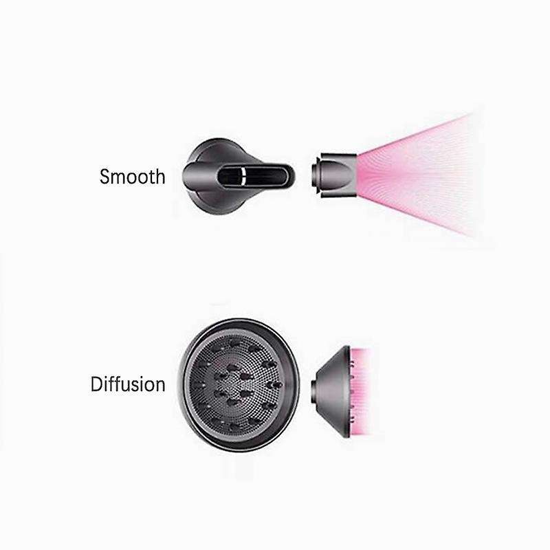 Smooth/diffusion Hair Dryer Nozzle Set for Dyson Hair Dryer