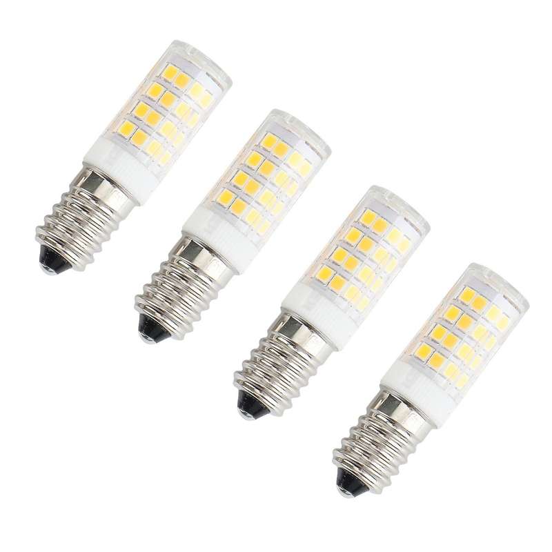 4pcs E14 Led Bulb Base Range Hood Bulb Home Kitchen Lighting 4w,a