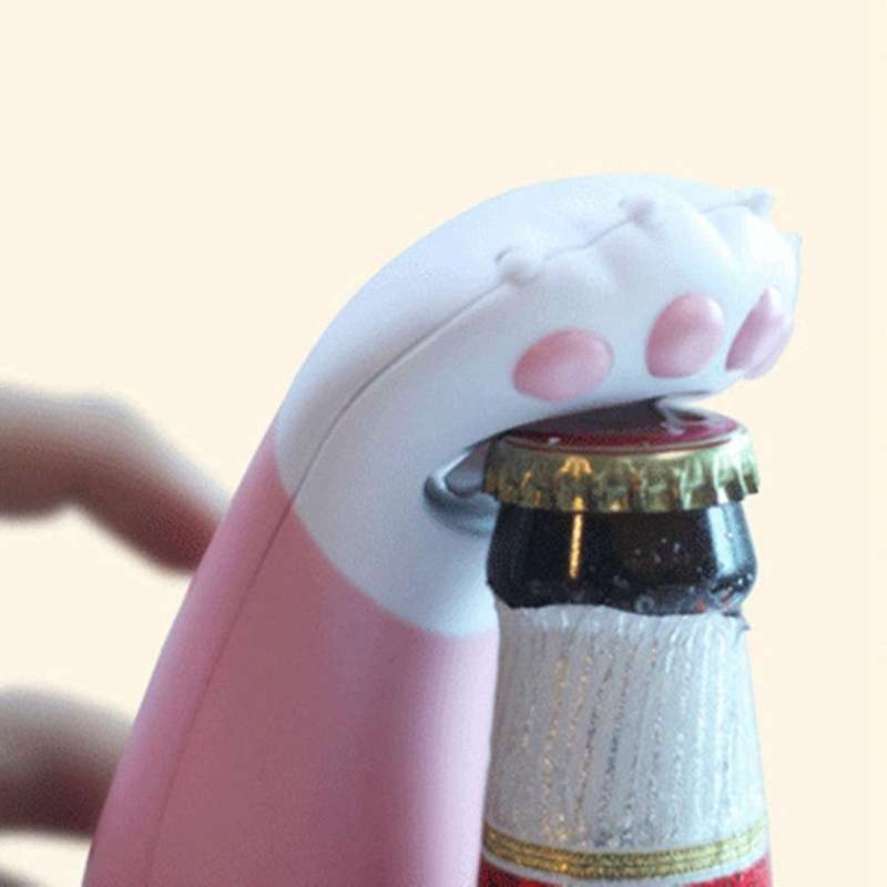 2pcs Cute Cat Paws Bottle Beer Opener Home Kitchen Party Supplies