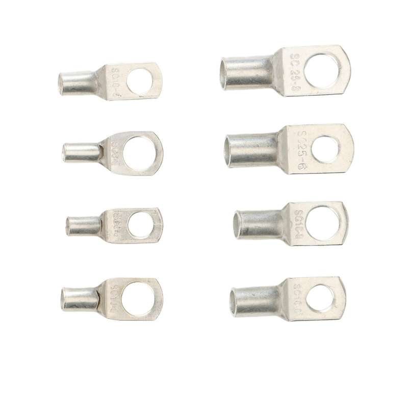 60 Pieces Of Various Heavy Metal Wire Lug Battery Cables Tin Copper