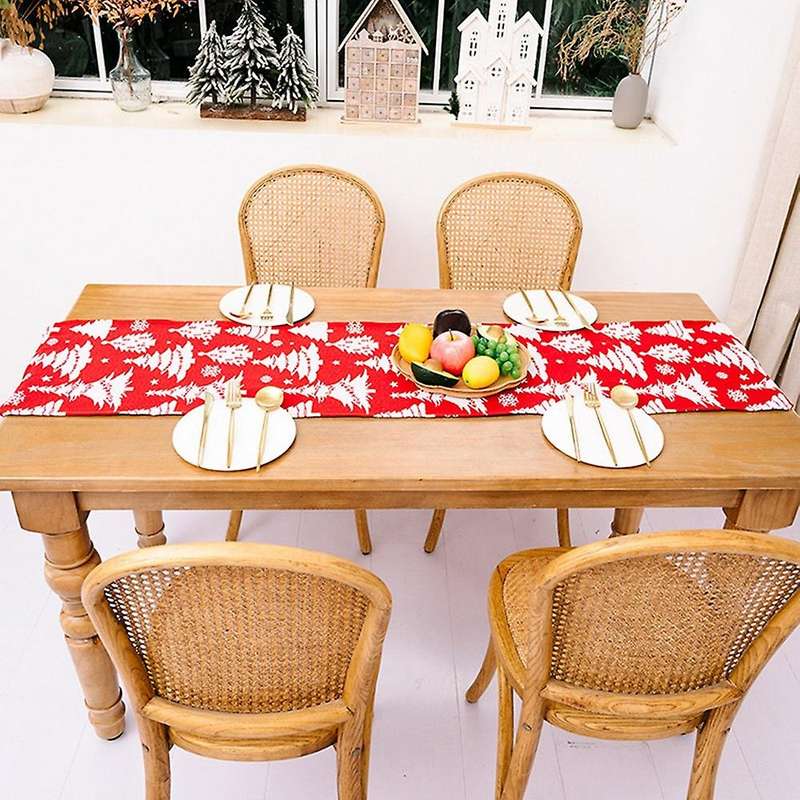 Christmas Table Runner - Holiday Table Runners for Dining Room, G