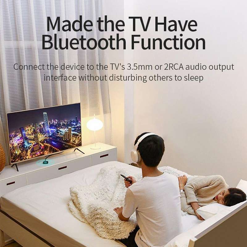 Nfc Bluetooth 5.0 Rca Audio Receiver Transmitter 3.5mm Aux Usb Jack