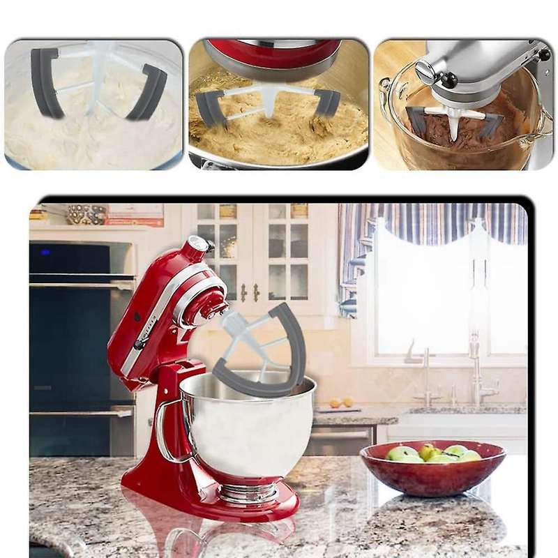 Flex-edge Paddle Attachment for Kitchenaid Tilt-head Stand Mixer