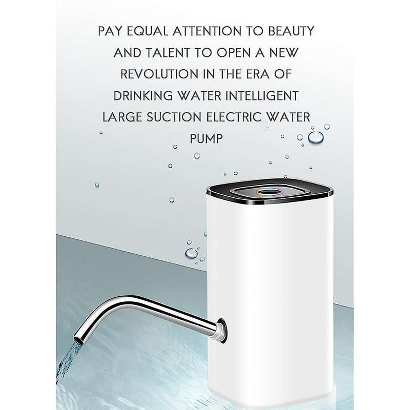 Electric Pump / Automatic Gallon Pump / Electric Water Pump White