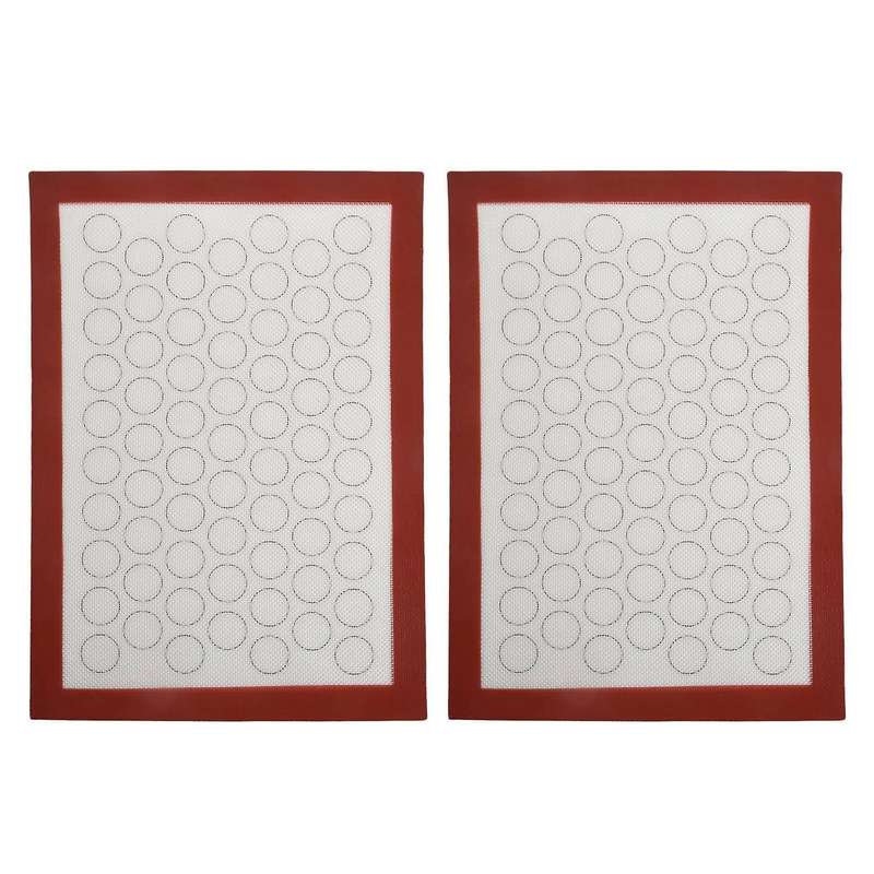 Home Non Stick Silicone Mat Baking Oven Pastry Macaron Cake Sheet