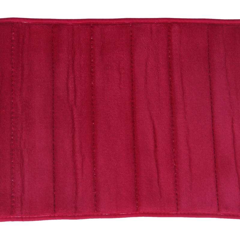 120x40cm Absorbent Nonslip Memory Foam Floor Mat Carpet Date-red