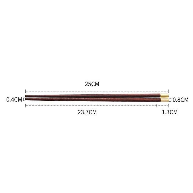 10pairs Wooden Chopsticks without Lacquer&wax Household Health
