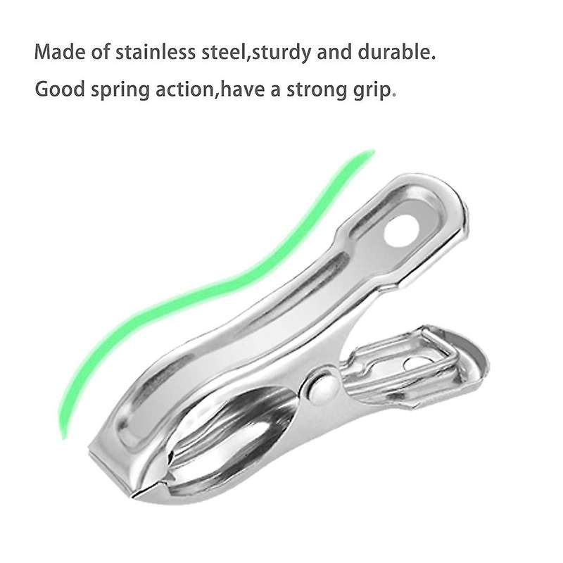 40pcs Garden Clips,stainless Steel Greenhouse Clips for Netting,plant