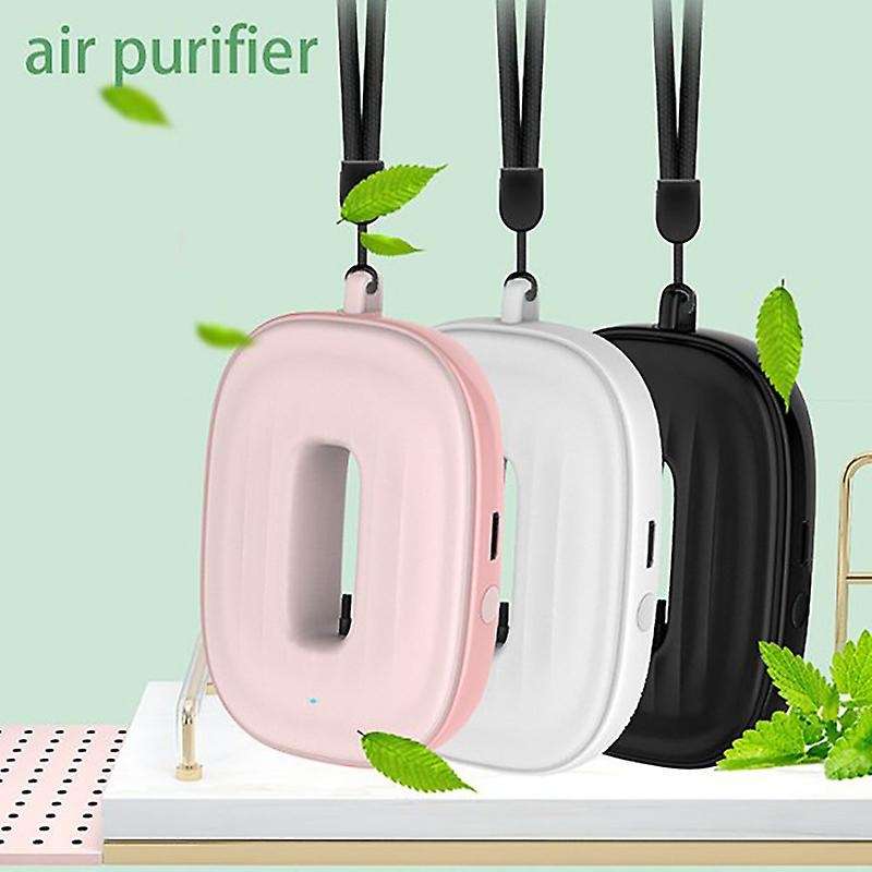 50 Million Negative Ion Air Purifier Personal Wearable Portable Pink