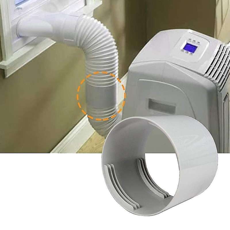 Threaded Portable Air Conditioner Exhaust Pipe Connector 130mm+150mm