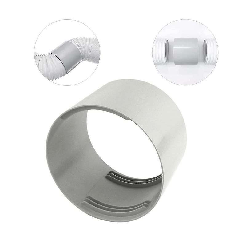 Threaded Portable Air Conditioner Exhaust Pipe Connector 130mm+150mm