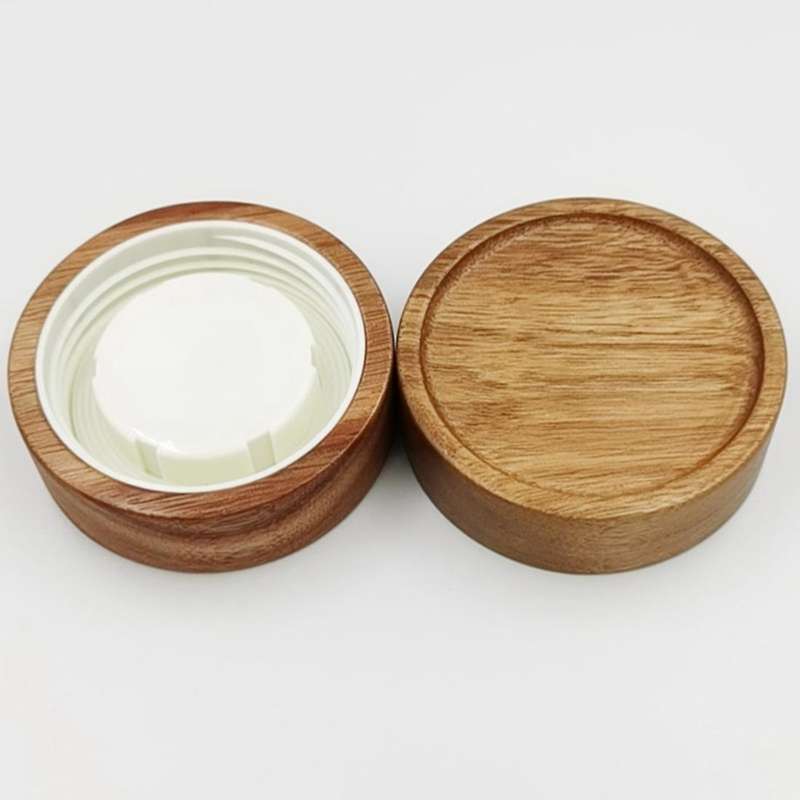 4 Mason Jar Lids Wide Mouth (acacia Wood) for Ball Jars Only