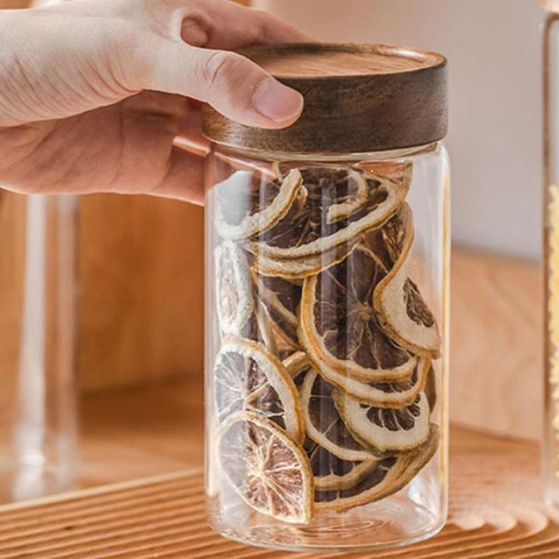 4 Mason Jar Lids Wide Mouth (acacia Wood) for Ball Jars Only