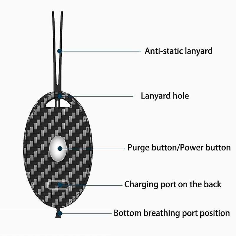 New Hanging Neck Air Purifier Personal Wearable Mini Portable 5