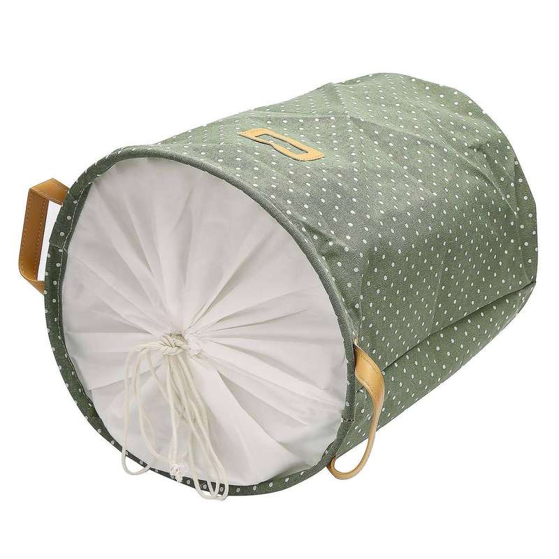 Waterproof Laundry Basket Gift Bag Clothes Storage Basket Green