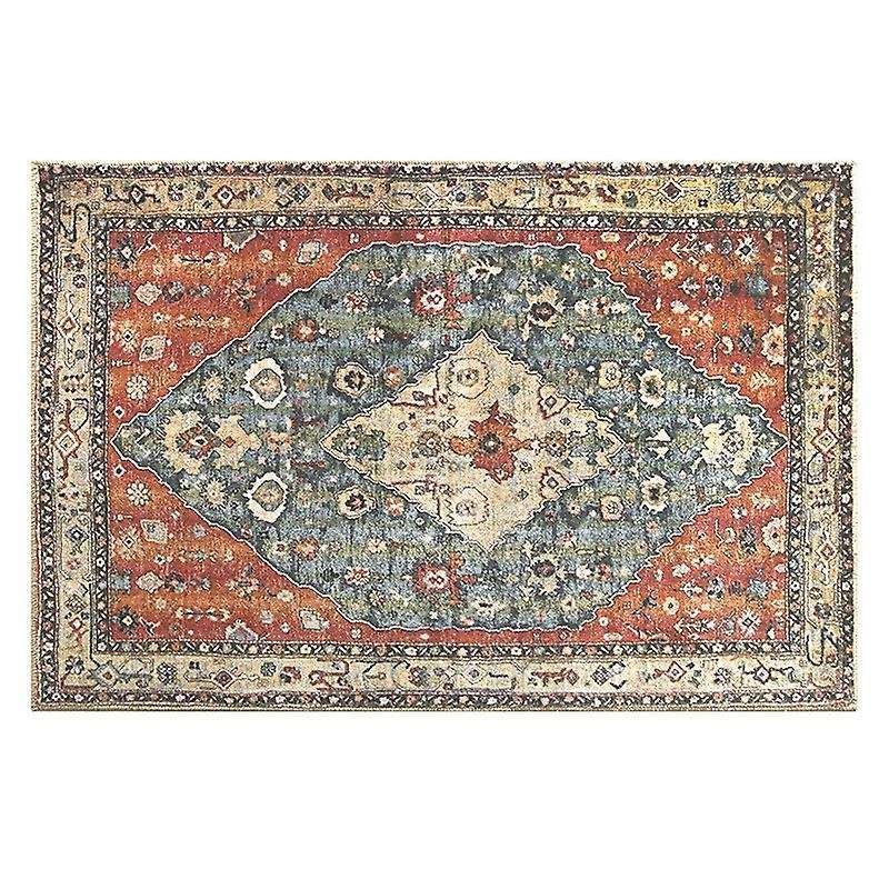 Distressed Entryway Rug Doormat for Indoor Kitchen Bathroom Number 5