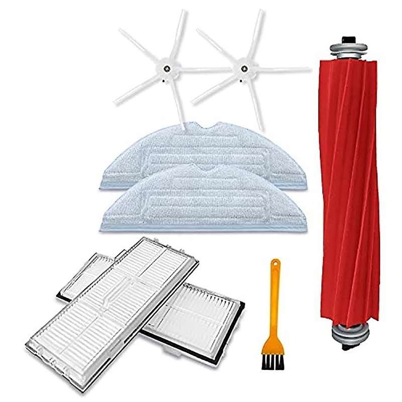 For Roborock S7 T7s Plus Main Side Brush Hepa Filter Mop Cloth Robot