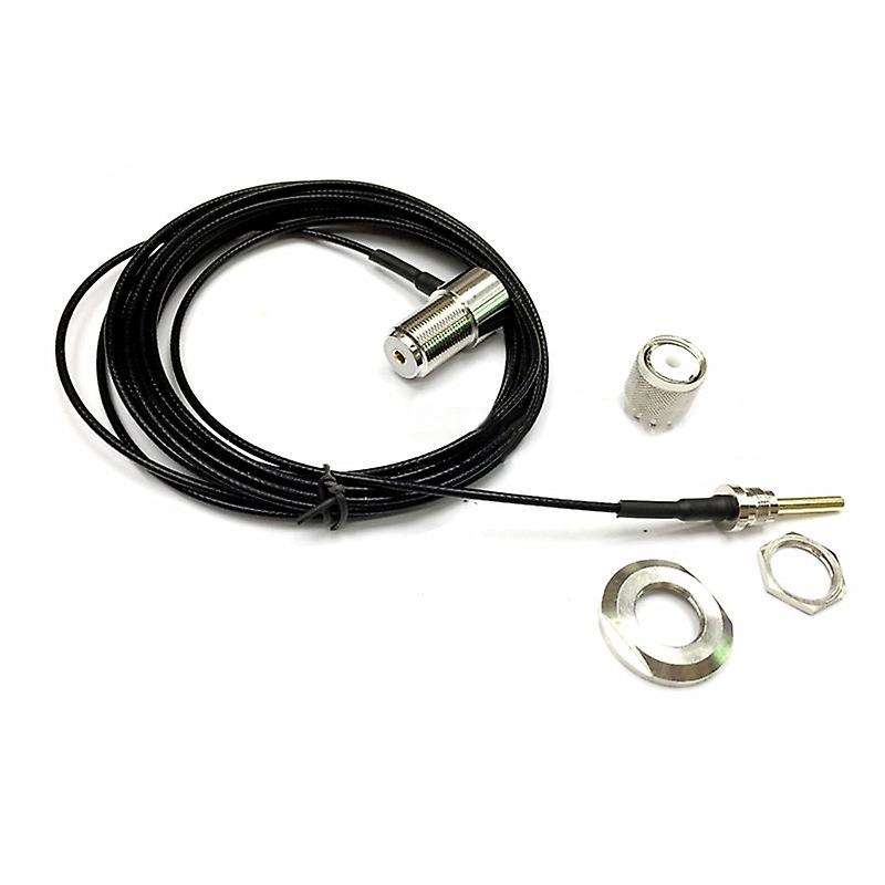 Walkie-talkie Car Antenna Base 5 Meters Extension Cable M Male
