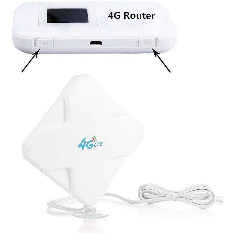 4g Lte Sma 35dbi Antenna Dual Sma Connector Signal Booster for Huawei
