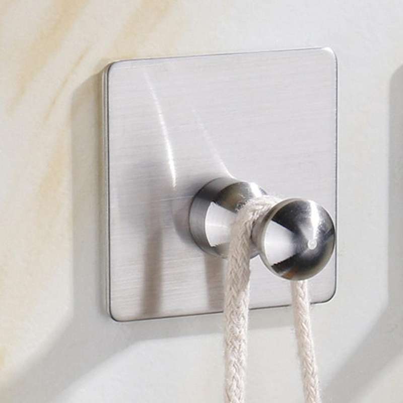 4pcs Adhesive Hooks,towel Hooks, for Bathroom Shower, Kitchen, Home