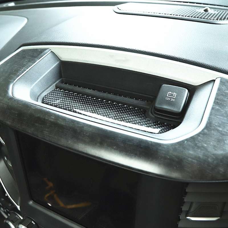 Center Console Storage Mat for Dodge Ram 2018-2022,carbon Fiber