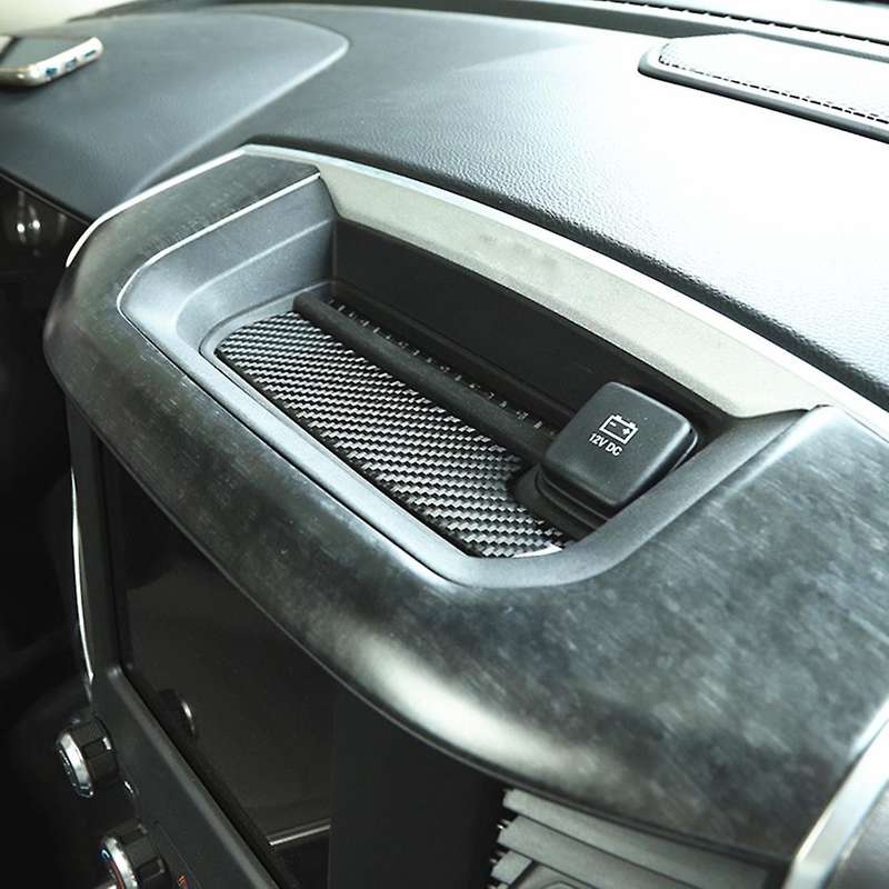 Center Console Storage Mat for Dodge Ram 2018-2022,carbon Fiber
