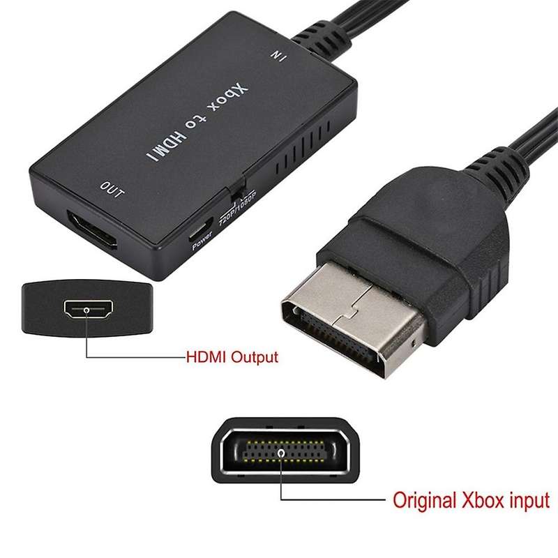 Hd for Xbox to Hdmi-compatible Adapter,for Xbox, Support 1080p/720p,b
