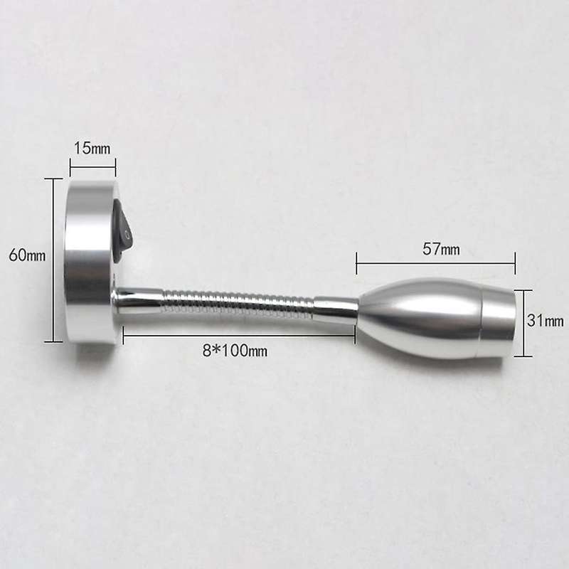 12v3w Led Wall Lamp Spotlight Screw Installation Warm White Color