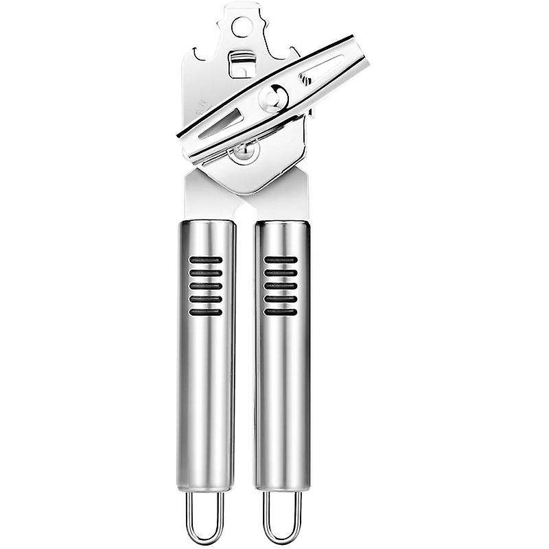 Stainless Steel Can Opener with Built-in Bottle Opener ,handheld