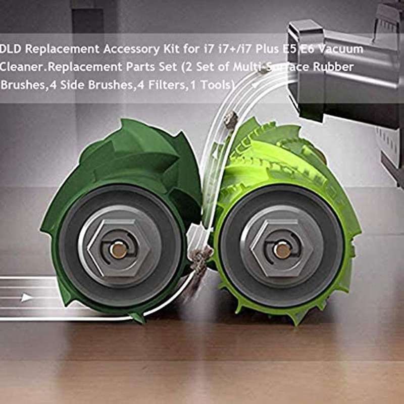 Dld Replacement Kit for Irobot Roomba I7 I7+/i7 Plus E5 E6 Vacuums