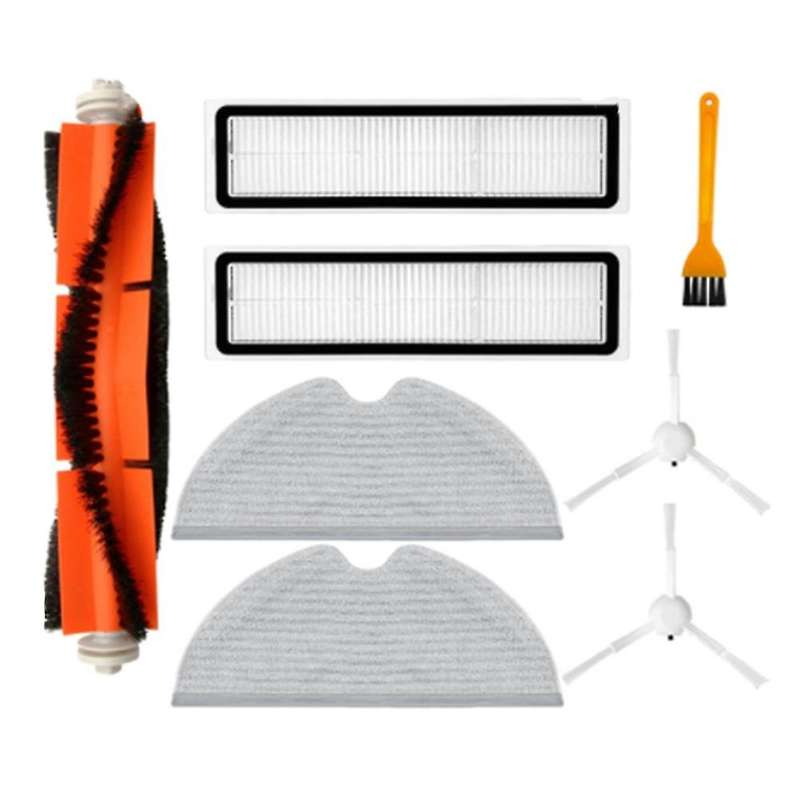 Main Side Brush Mop Cloths Hepa Filter for Xiaomi Dreame D9 Parts