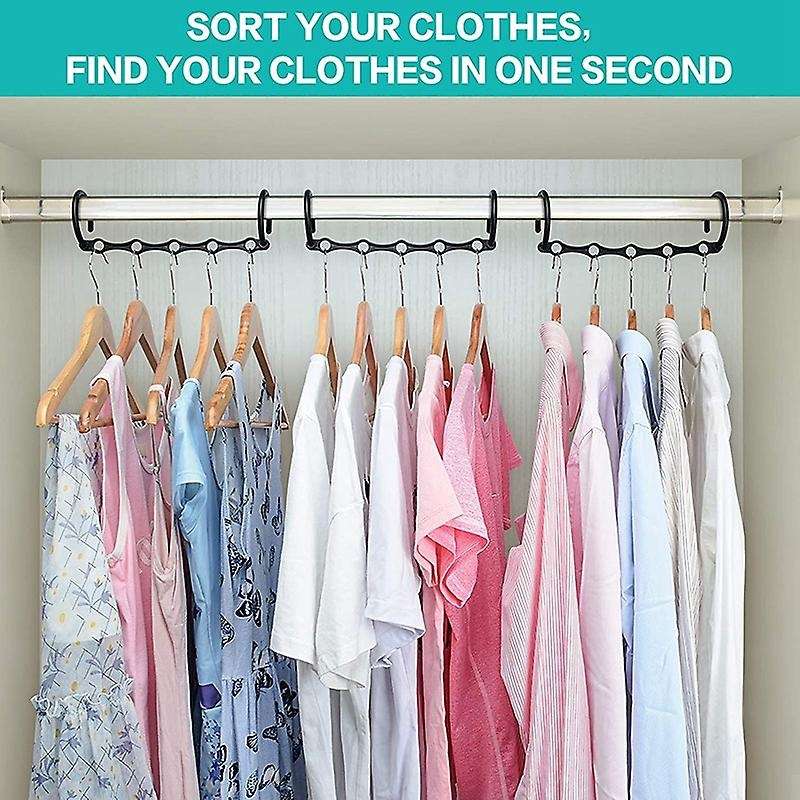 10 Pieces Of Wardrobe Storage Bags and Storage Plastic Hangers