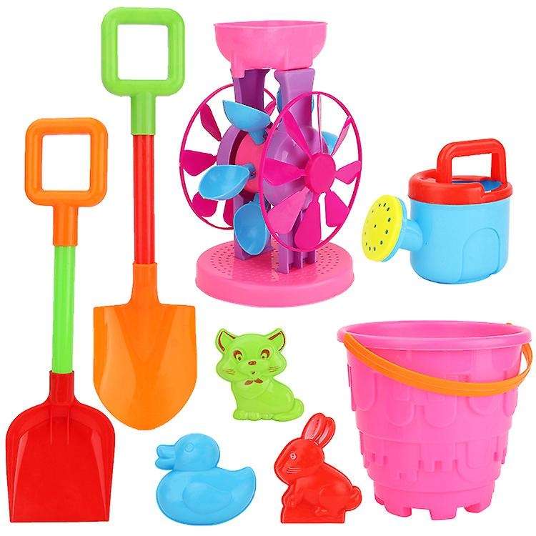 Kids Play Sand Beach Toys Castle Bucket Spade Shovel Rake Water Tools