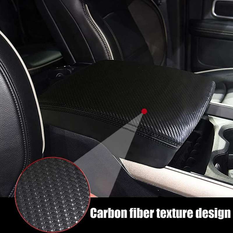 Center Console Cover for 2018-2021 Dodge Ram 1500 2500,black Line