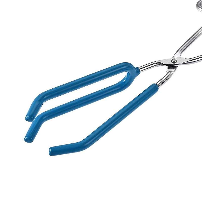 3 Prongs Stainless Steel Laboratory Beaker Clip Pliers Securing Clip