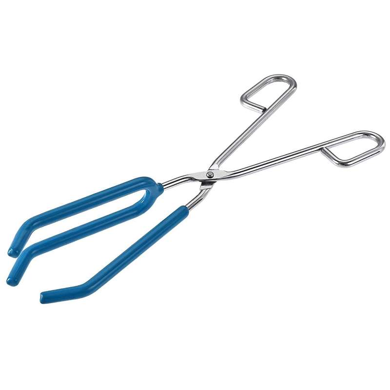 3 Prongs Stainless Steel Laboratory Beaker Clip Pliers Securing Clip