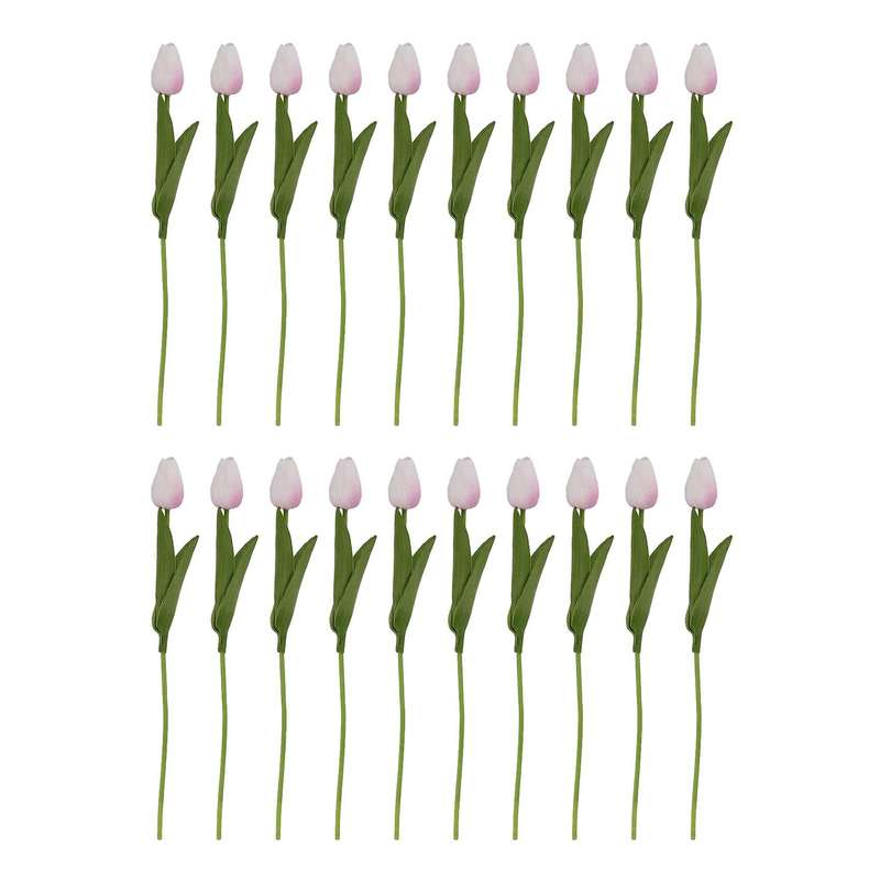 10pcs Tulip Flower Latex Real Touch for Wedding Bouquet (pink Tulip)