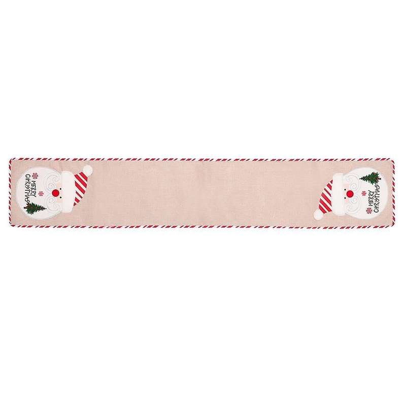 Christmas Table Cloth Xmas Party Decor Table Runner Decoration A