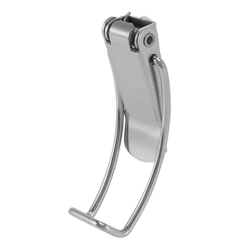 8x 304 Stainless Steel Box Cabinet Spring Lock Hasp Box Tower Buckle