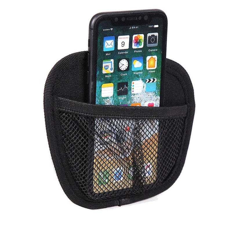 Car Central Control Side Storage Bag Net String Bag Mesh Patch Pocket