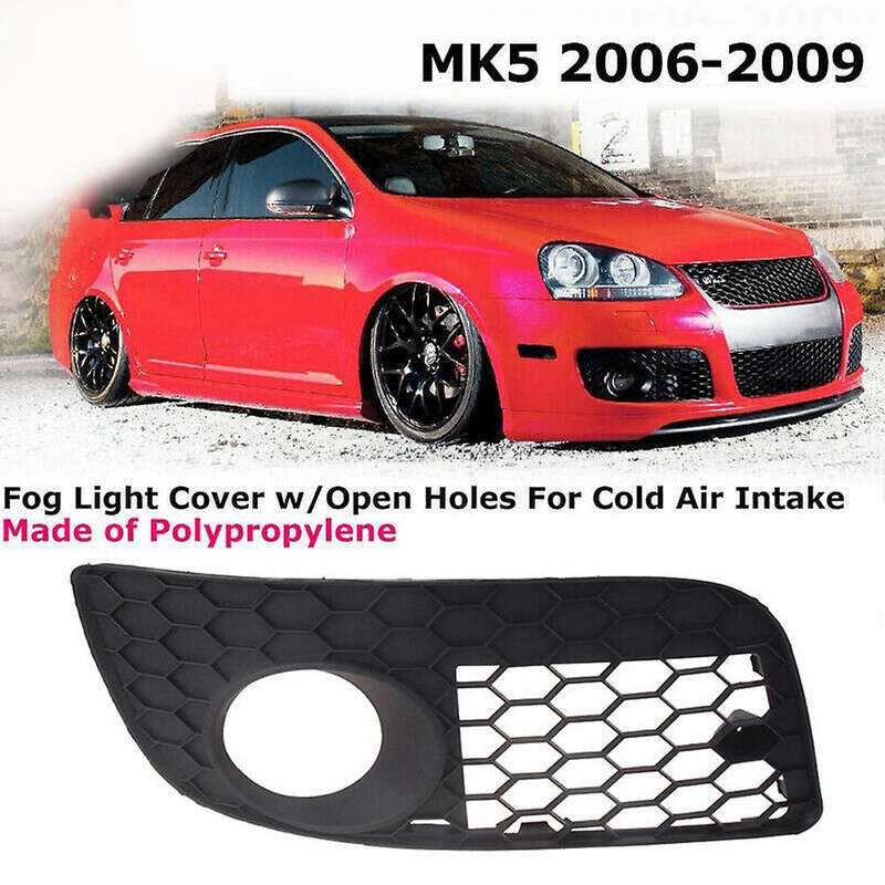 Right Front Bumper Lower Fog Light Grill for Jetta Mk5 Gli 2006-2009