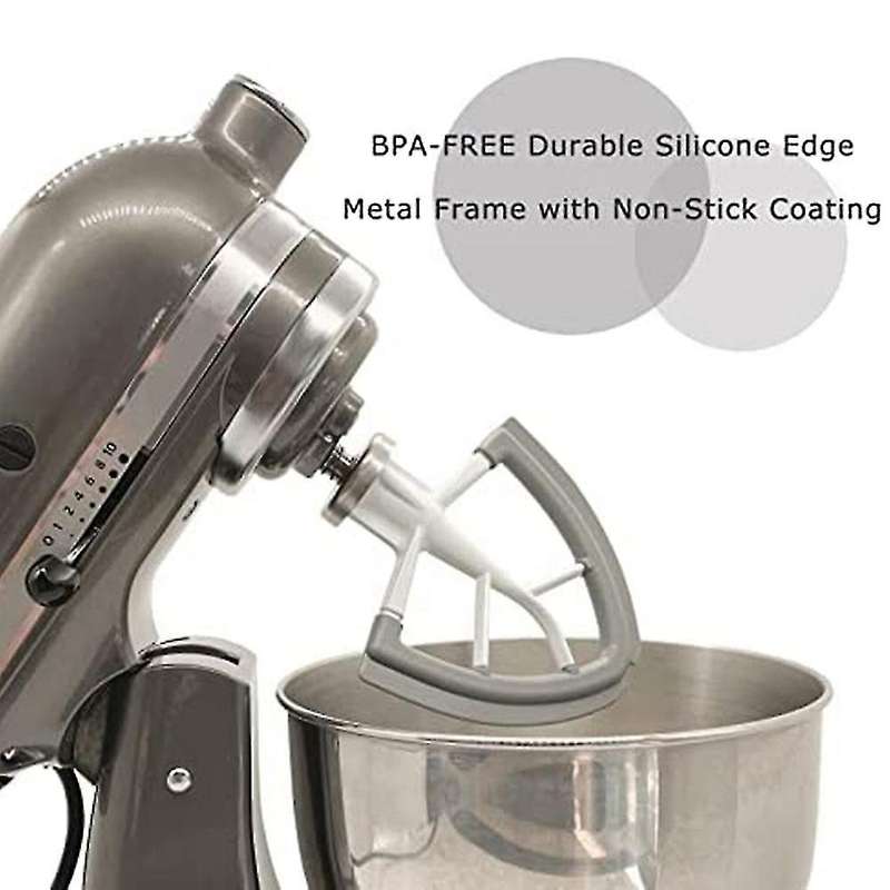 Flex Edge Beater for Kitchenaid Mixer Accessories Attachments Scraper