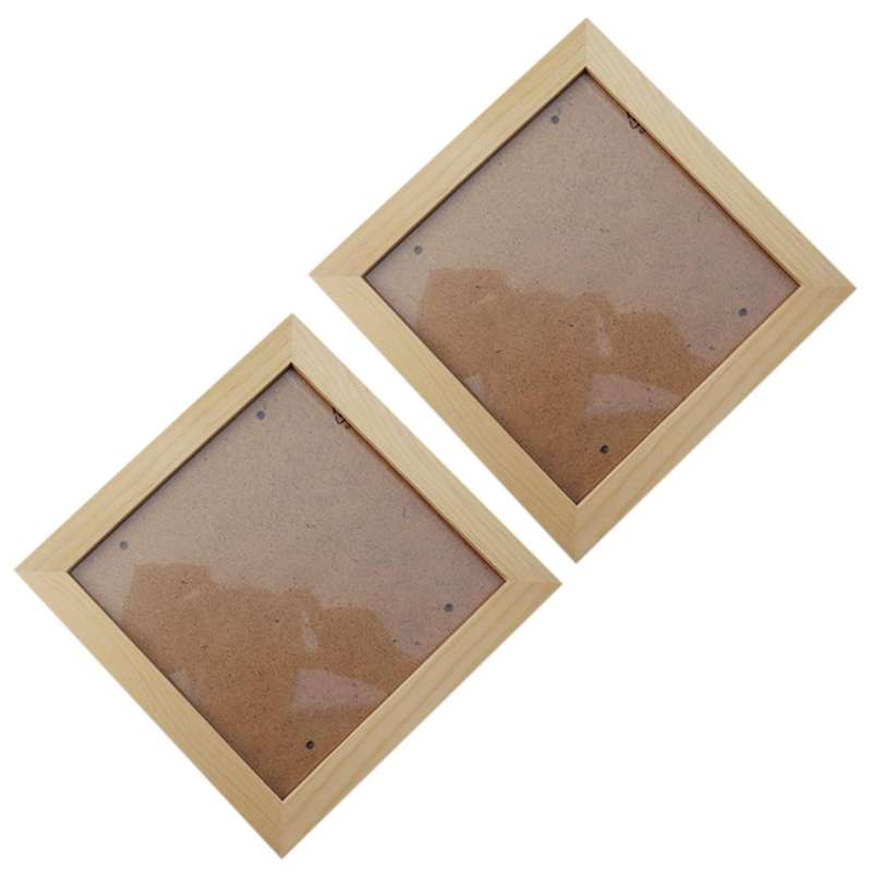 Wood Photo Frame Wall Picture Frame (wood Color,6 Inch)