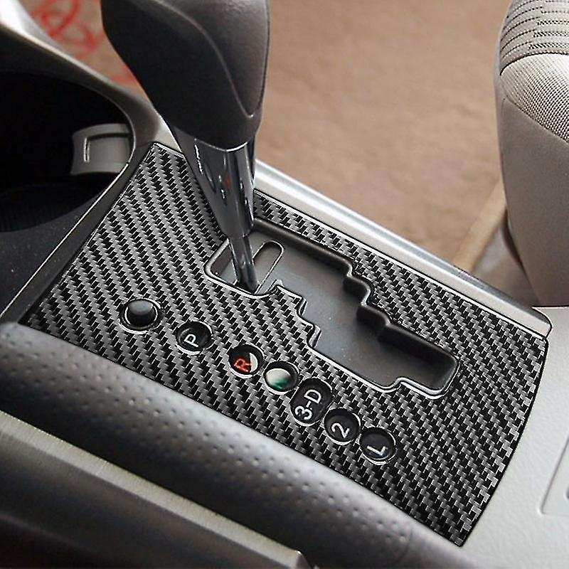 Auto Carbon Fiber Central Gear Shift Panel for Toyota Rav4 2006-2013